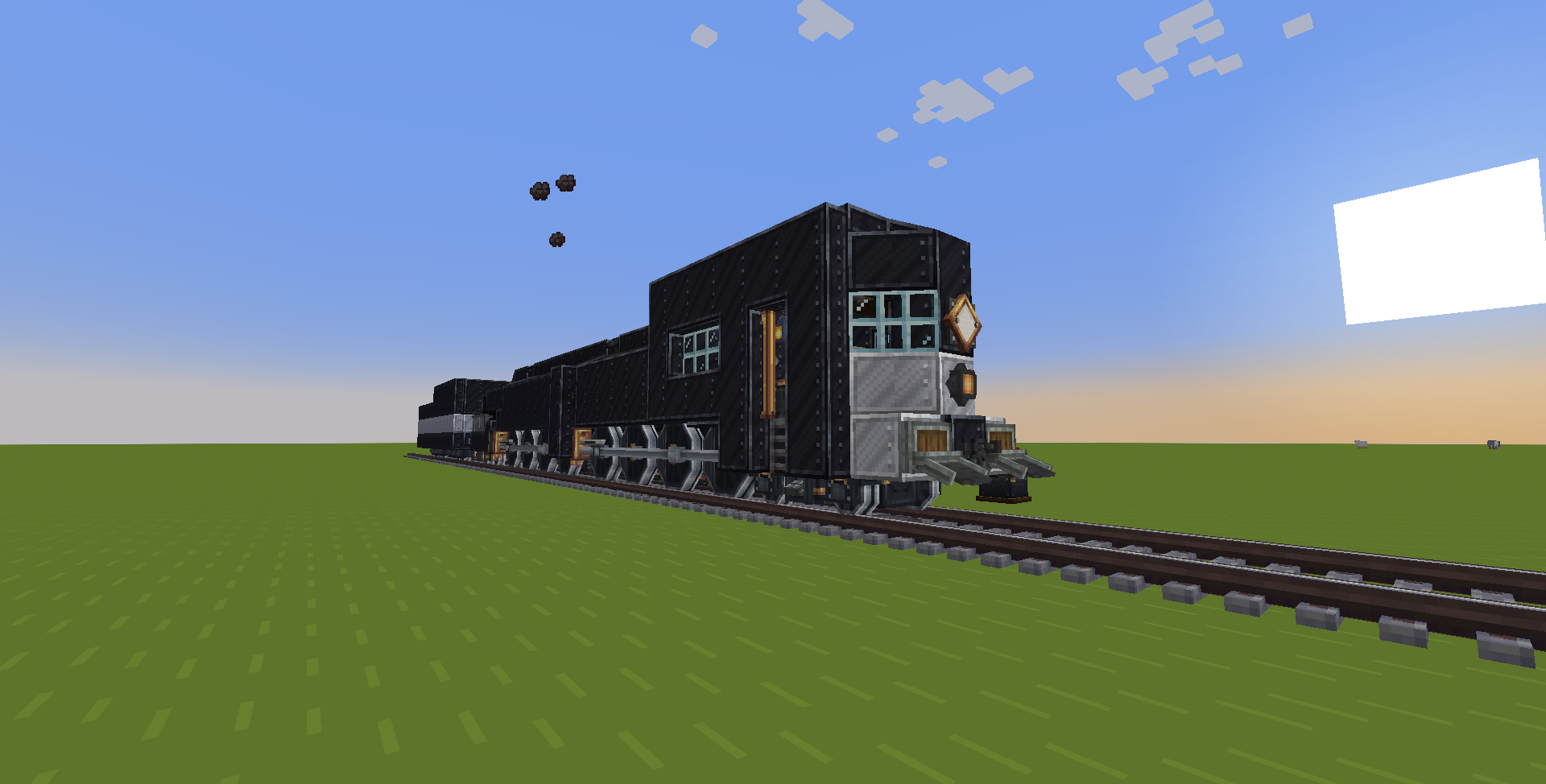 Classic Cab Forward Steam Train